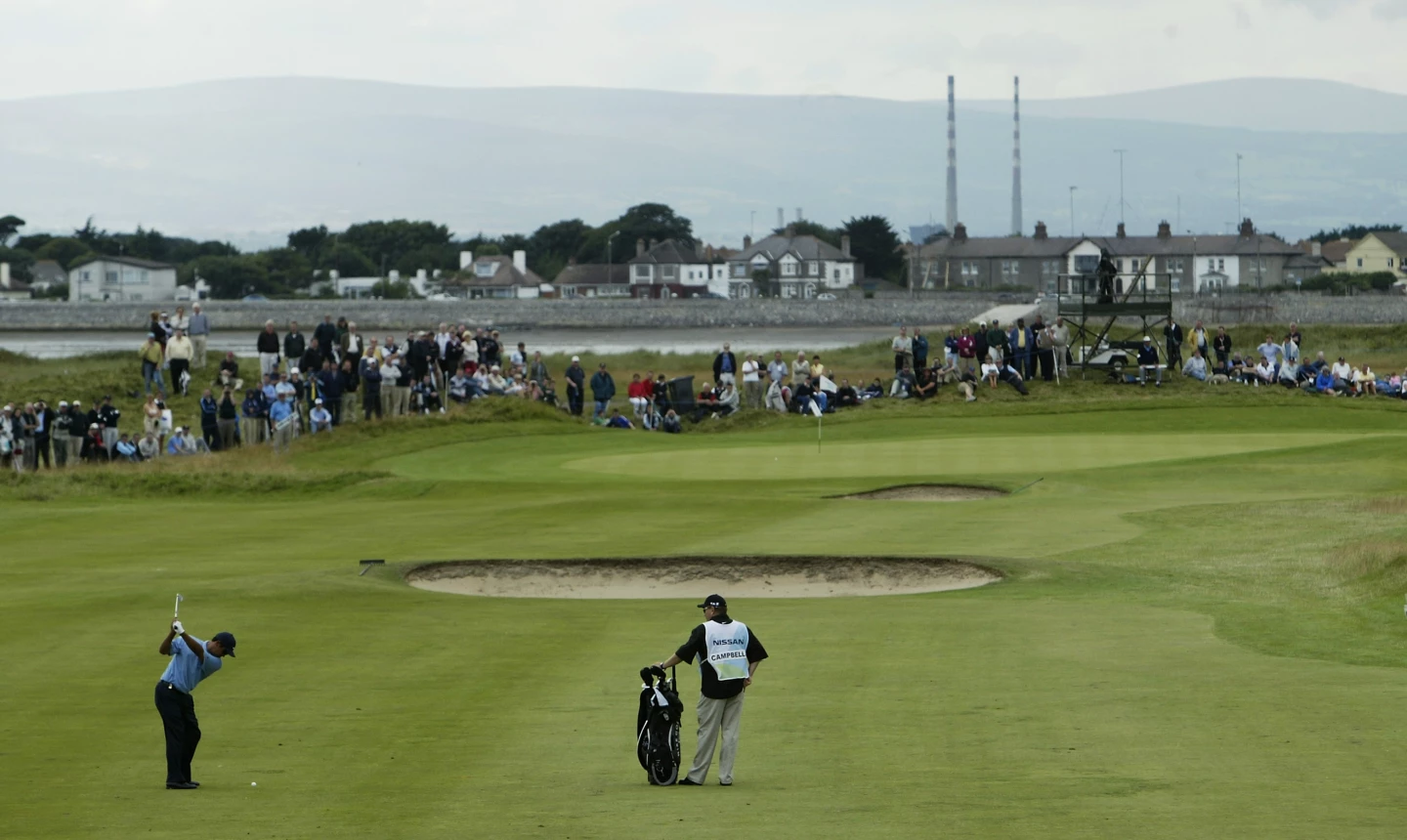Championship Links at Portmarnock Golf Club - golfer 