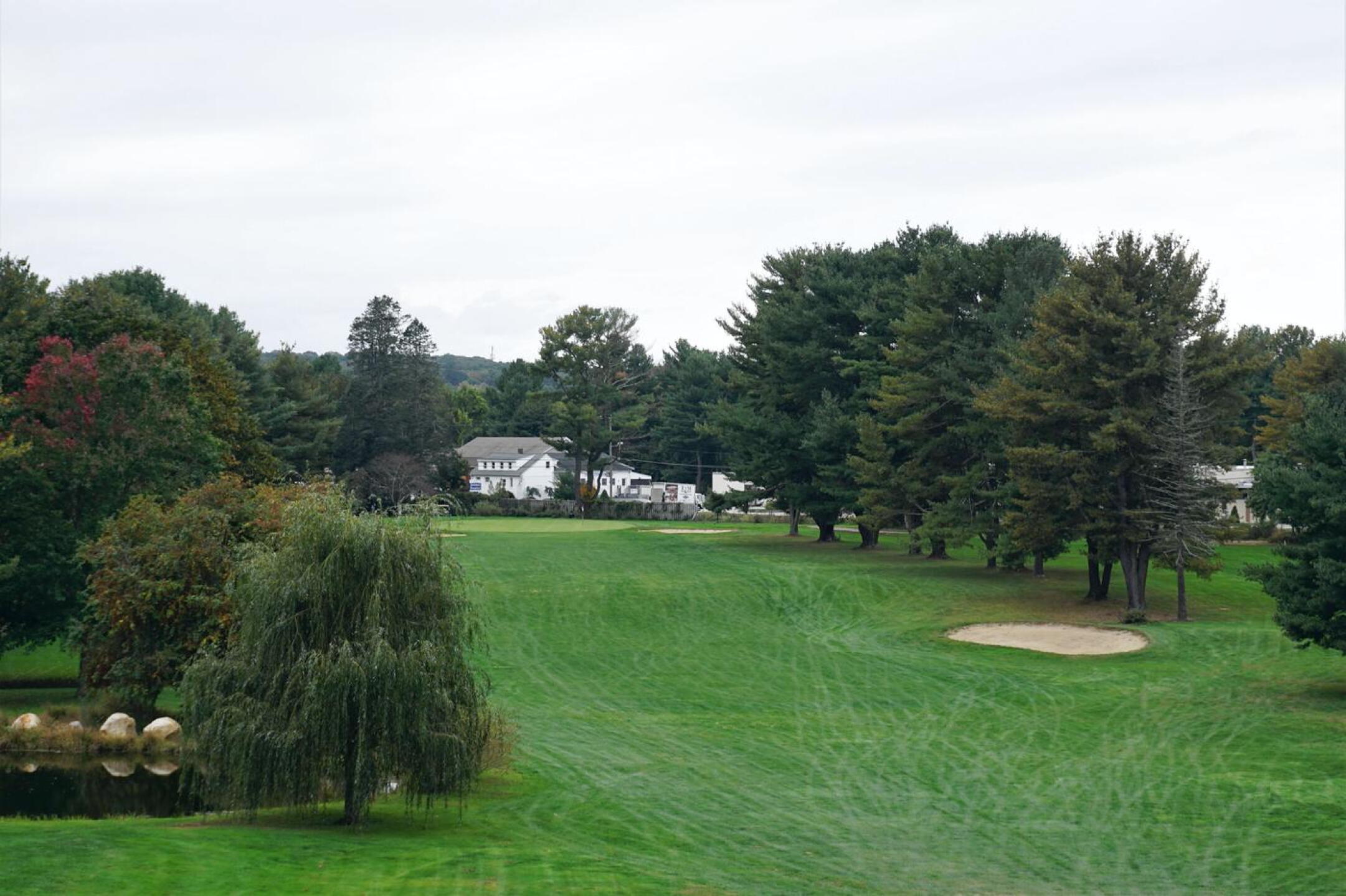 1st Hole, 393, par-4. Great opener that starts from a high tee, then crosses a rolling fairway to its green. (Photo submitted by AptlyLinked on 10/10/2021)