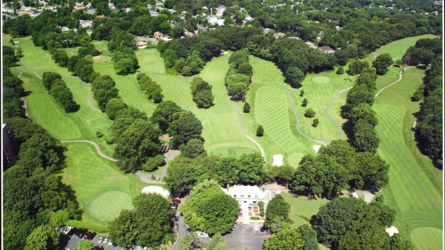 Silver Lake GC: aerial view