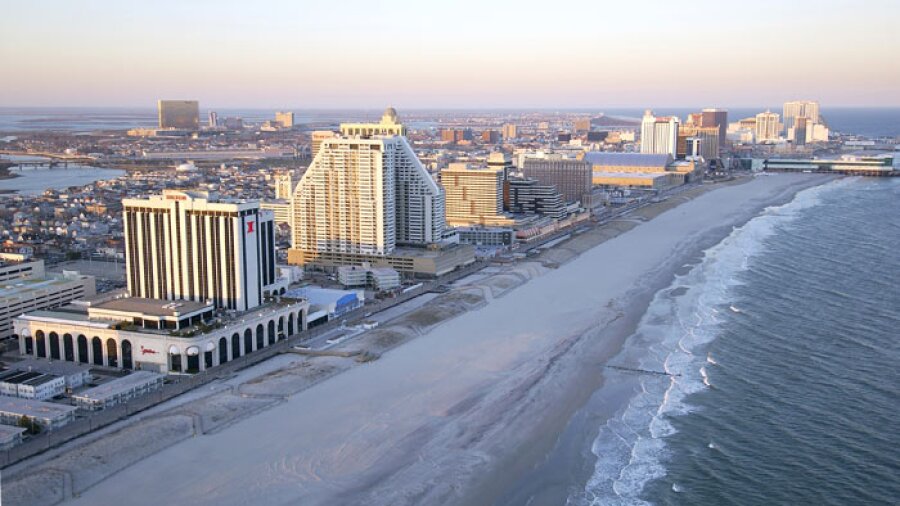 Atlantic City - beach view