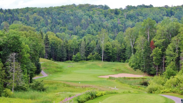 La Bete golf course at Gray Rocks resort - 15th