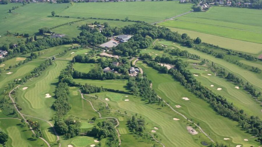 Blundells Hill GC: Aerial view