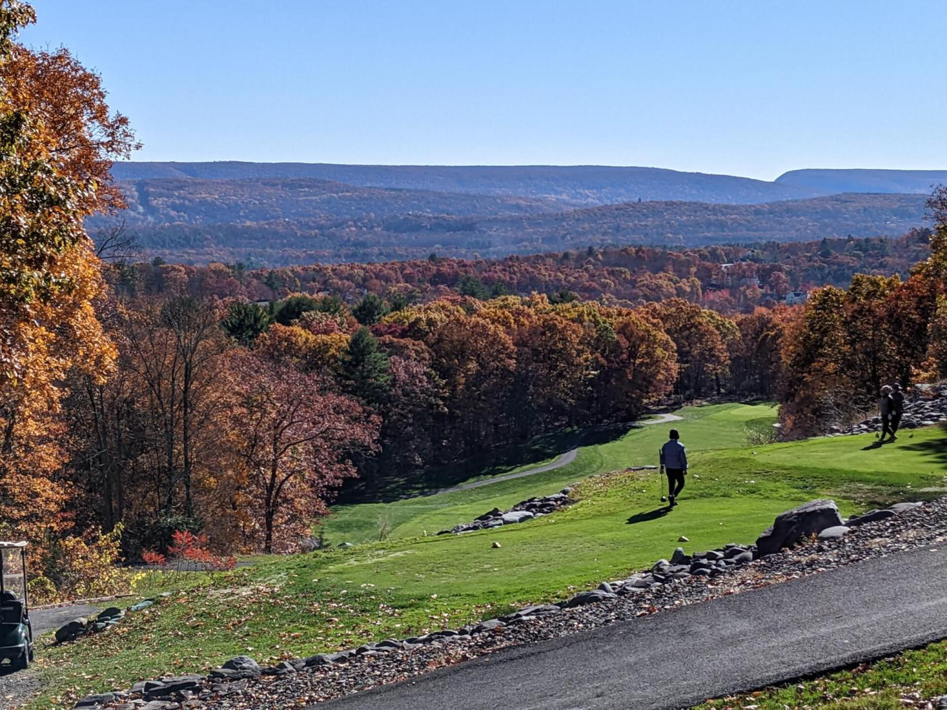 Shawnee mountain in the distance (Photo submitted by JerryZ on 10/30/2022)