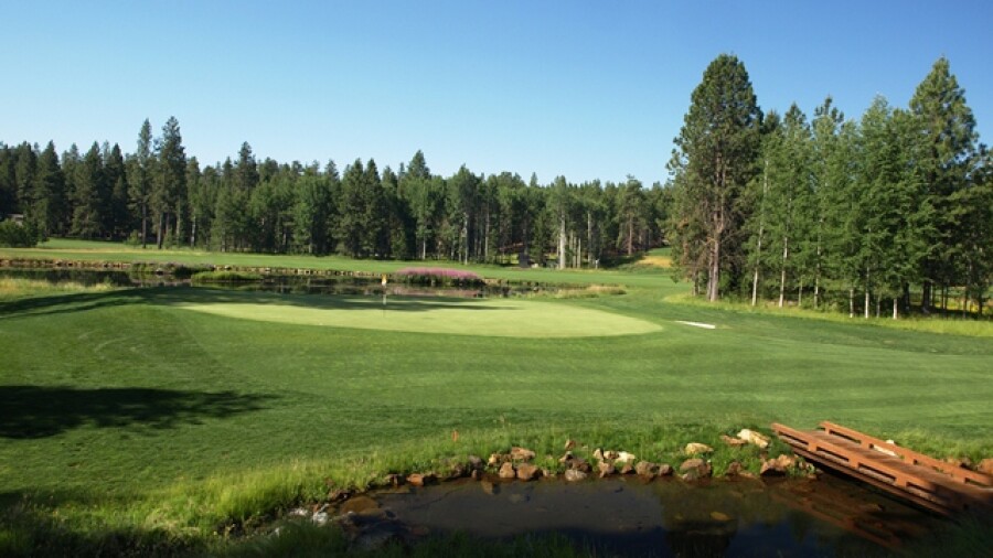 Black Butte Ranch - Glaze Meadow Course - hole 5