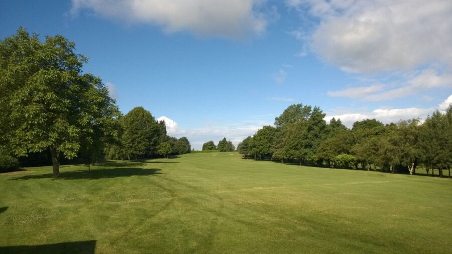 Filton GC: 1st fairway