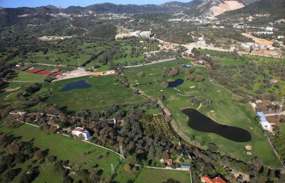 Bodrum GC: Aerial view