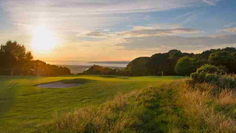 Frodsham GC: Sunset