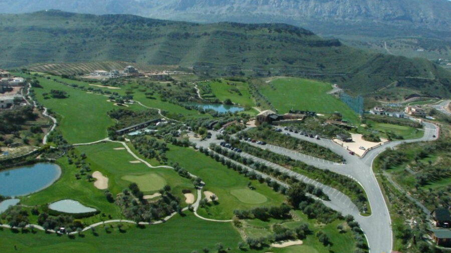Antequera GC: Aerial view
