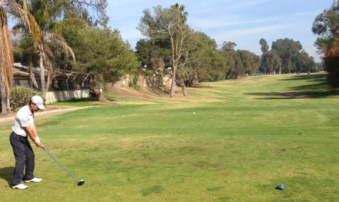 Rancho Park golf course - 6th tee