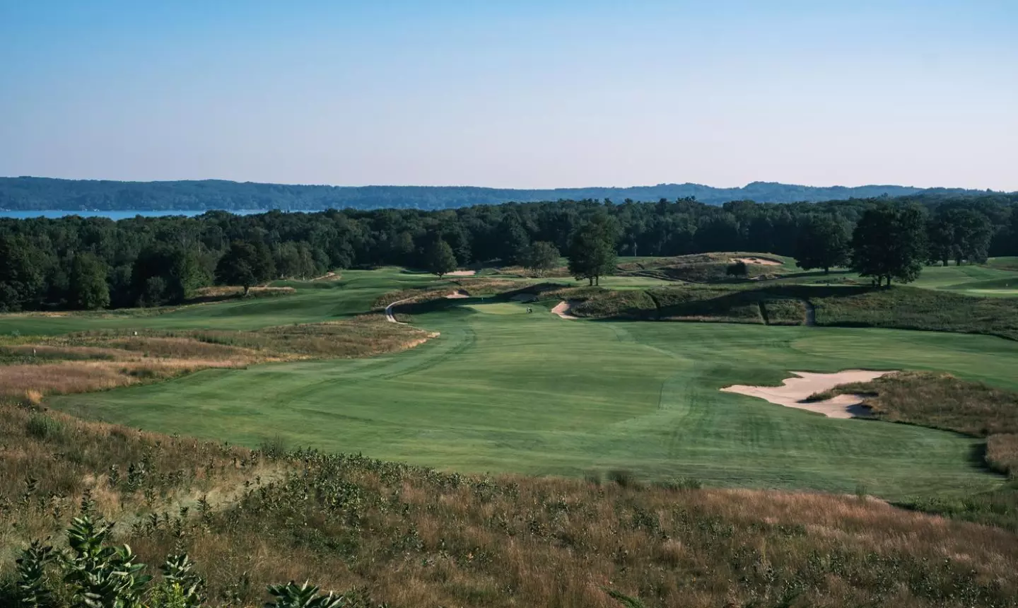 Crystal Downs - aerial view