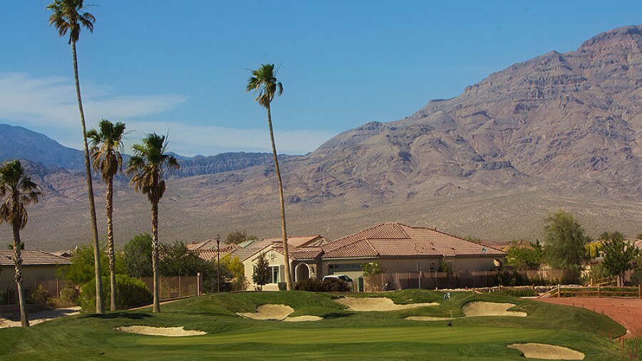Desert Course at Silverstone Golf Club - hole 7