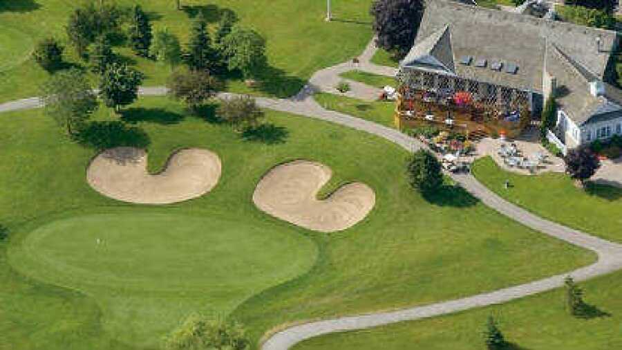 Millcroft GC: Aerial view of the clubhouse