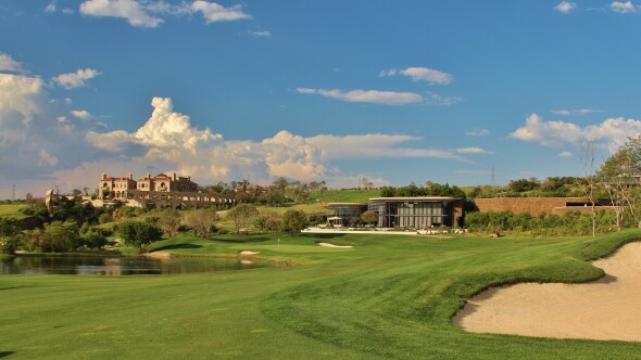 The Club at Steyn City golf course - no. 18
