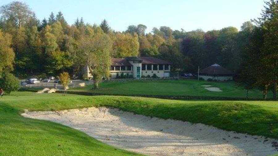 The clubhouse at Balbirnie Park Golf Club