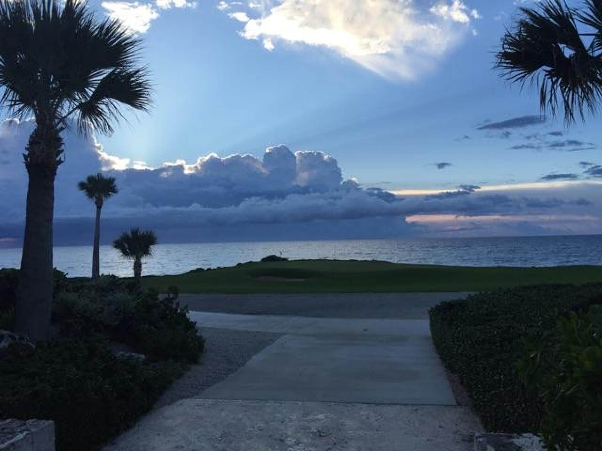 View from Club House at 7:00am. (Photo submitted by Dolf4170962 on 08/18/2016)