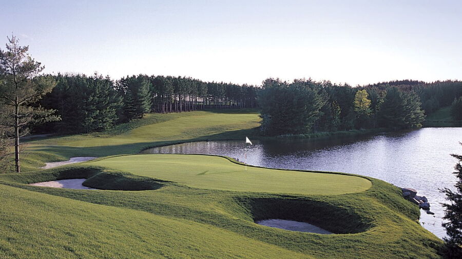 Woodington Lake GC - Legend: #18