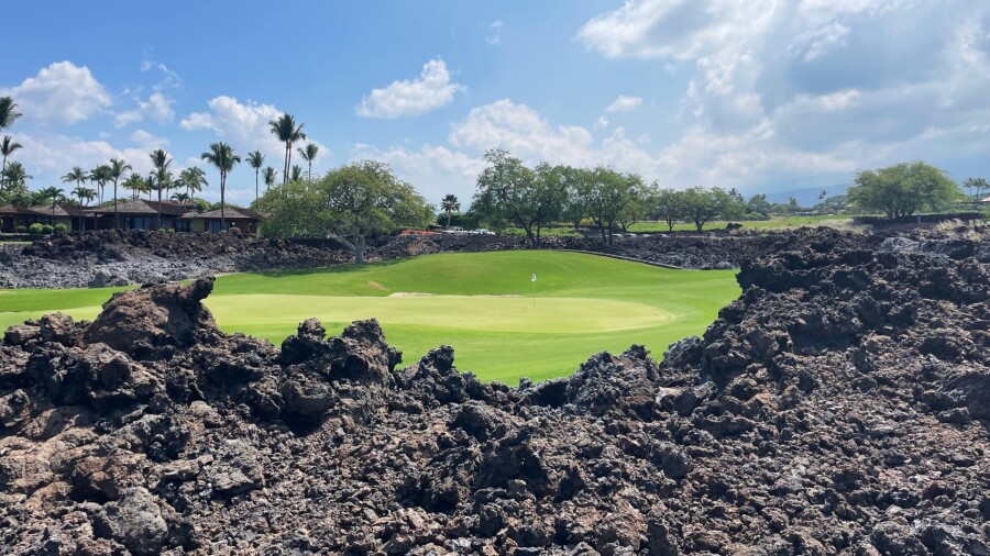 Hualalai Golf Course - hole 2 