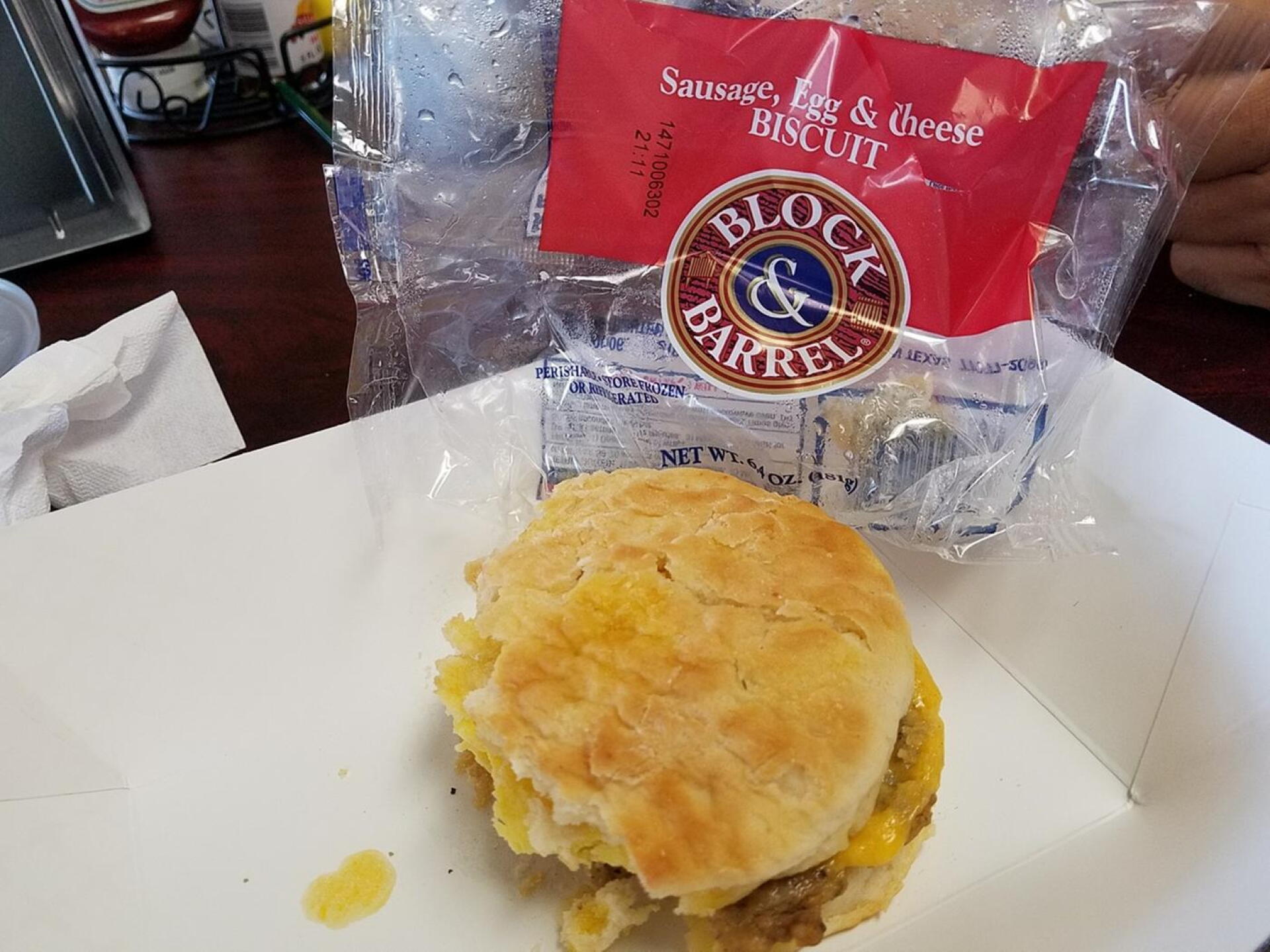 Breakfast in a bag (Photo submitted by sawboston on 09/20/2017)
