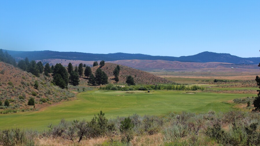 The Retreat & Links at Silvies Valley Ranch - Craddock course - hole 14