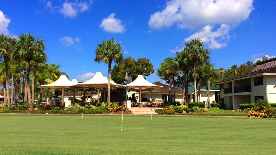 Saddlebrook Resort - putting green