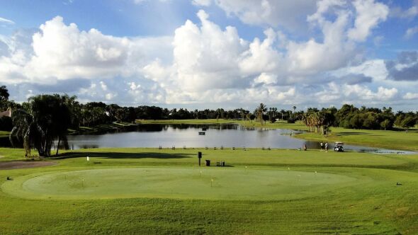 Grand Palms GCC: Practice area