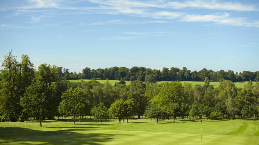 18th green at Kedleston Park