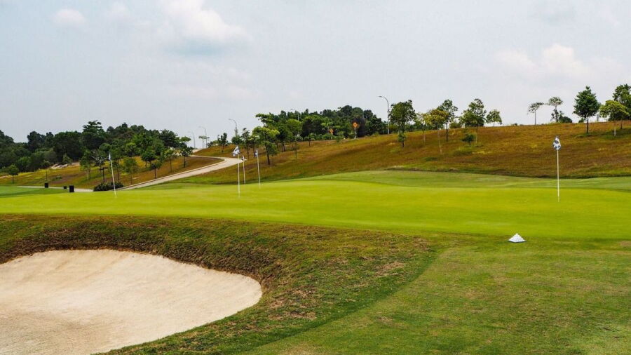 The Els Club Desaru Coast - Ocean: Practice area