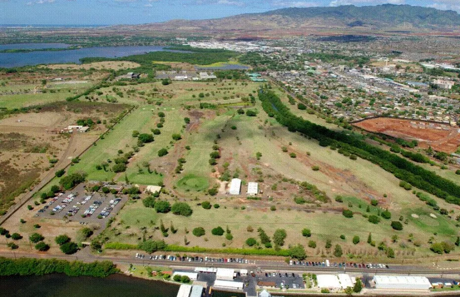 Ted Makalena GC: Aerial view