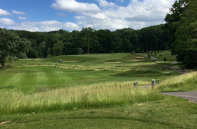 The 13th at Keney Park is a stunning Redan, thanks to Matt Dusenberry's renovations.