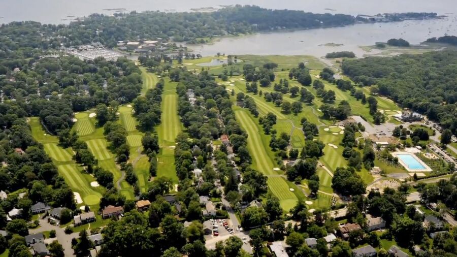 Rye GC: Aerial view
