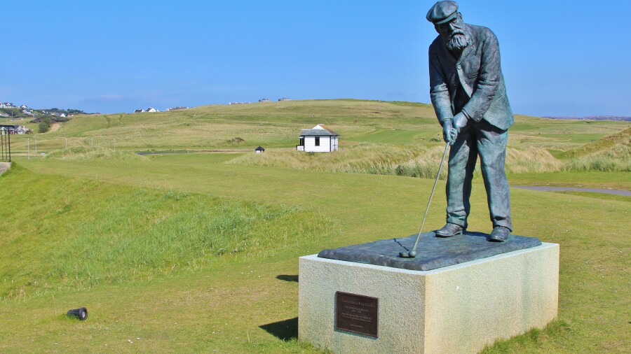 Rosapenna - Old Tom Morris statue