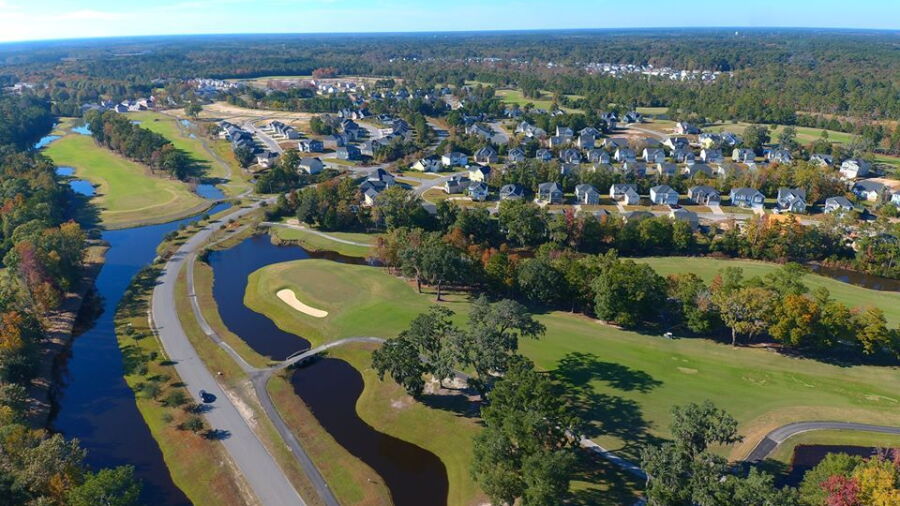 Richmond Hill GC: Aerial