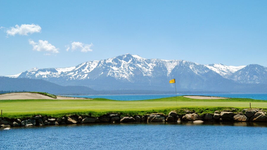 Edgewood Tahoe golf course - 18th
