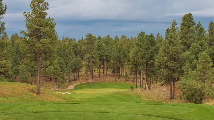 Pine Canyon golf course - hole 3