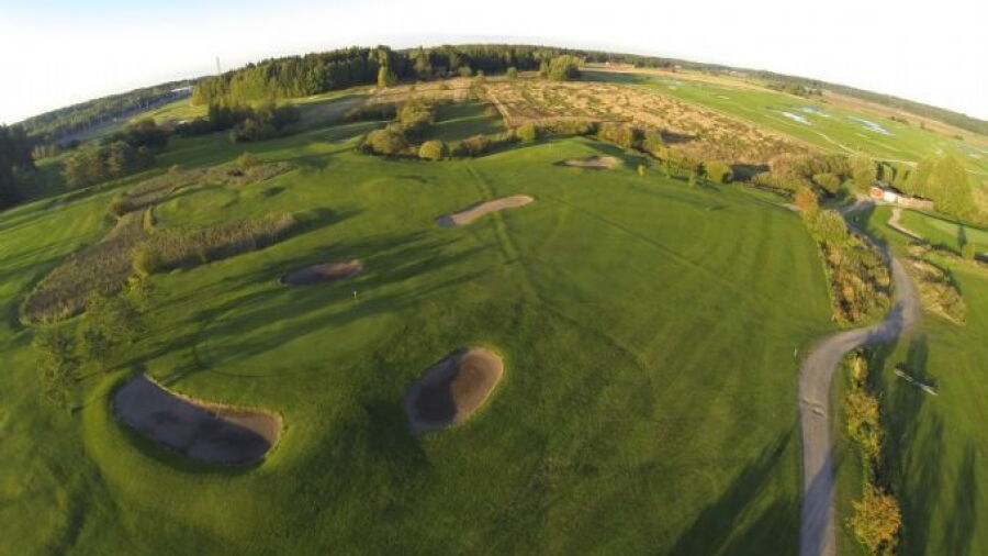 Hiekkaharju Golf - Executive: Aerial view