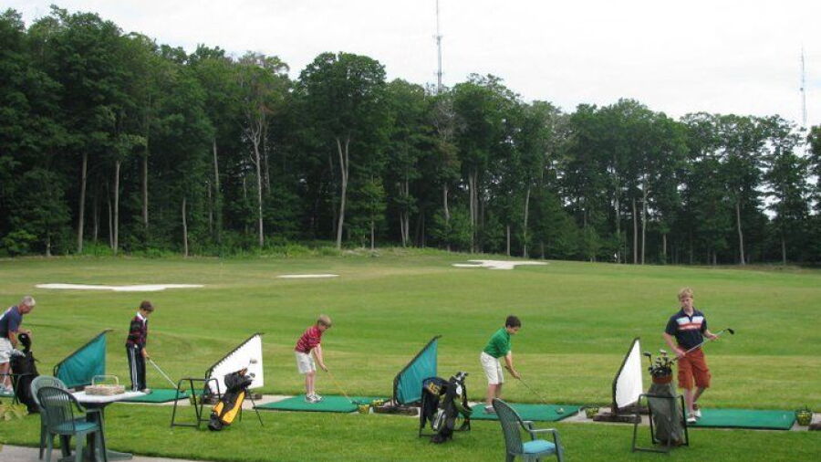 Bay Meadows GC: driving range