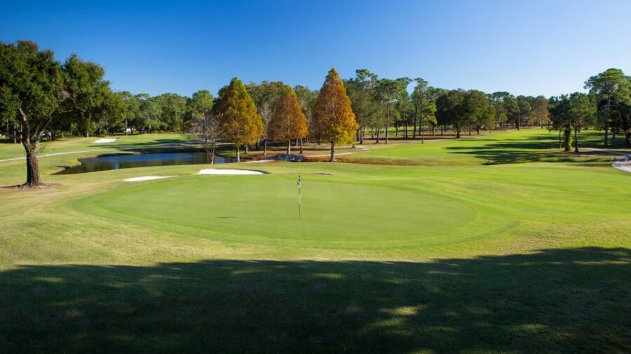 Rio Pinar CC: 1st hole