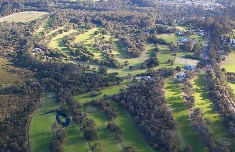 Denmark CC: aerial view