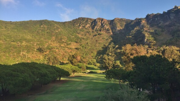 Ben Brown's Golf Course at the Ranch at Laguna Beach - hole 1 