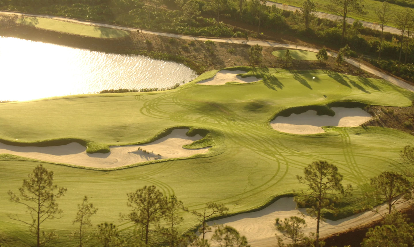 Old Corkscrew Golf Club - greens