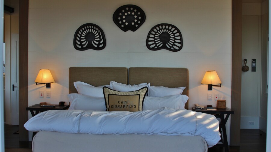 Farm at Cape Kidnappers - bed