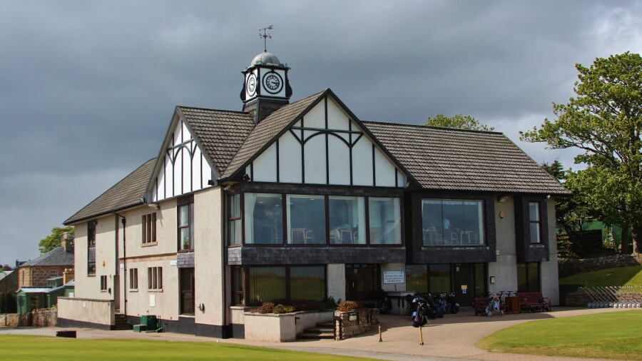 Royal Dornoch Golf Club - clubhouse