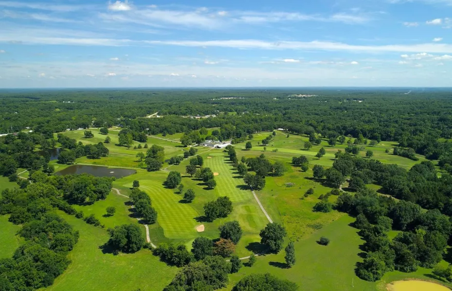 Eldon GC: aerial view
