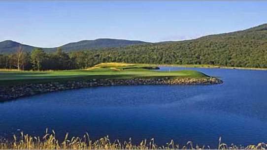 Playing private courses (like the Stowe Mountain Club, above) is just one of the perks of taking Stowe, Vermont golf vacations.
