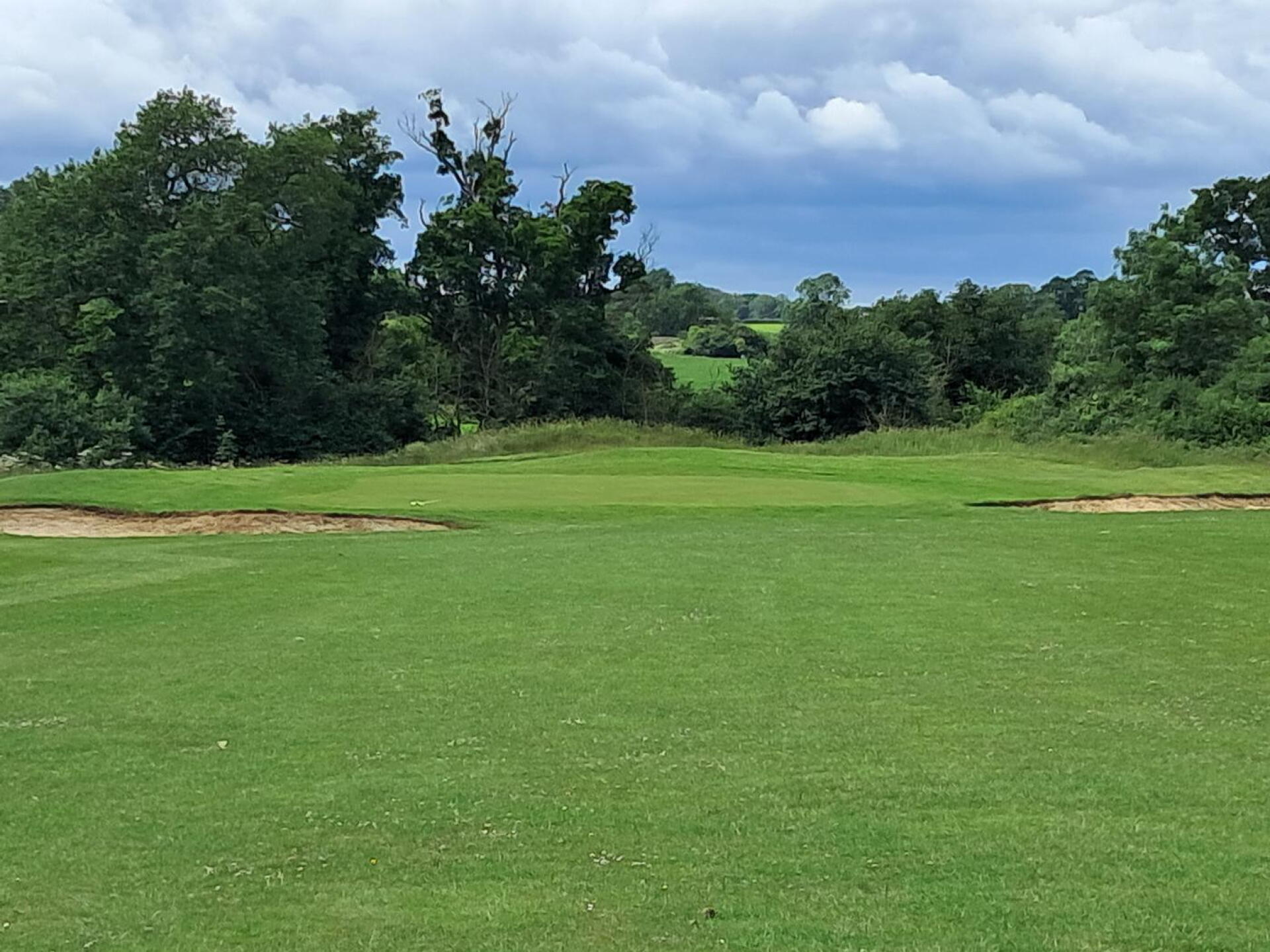 Flags lying on the greens (Photo submitted by t285023299 on 06/11/2025)