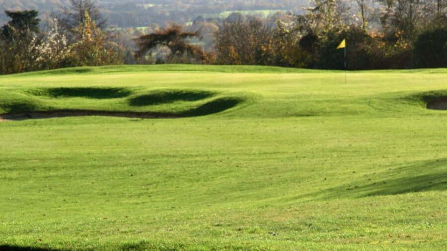 14th hole on the Ridge golf course