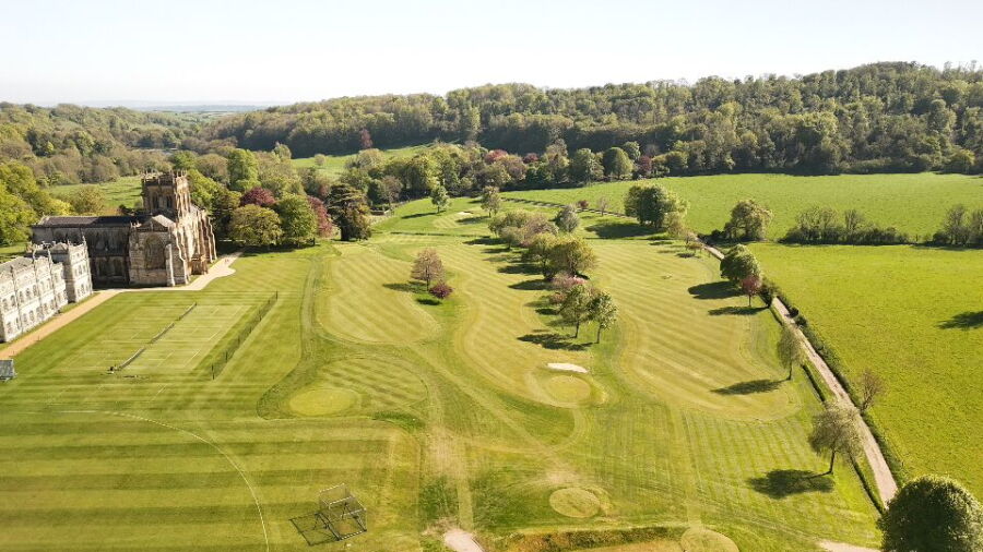 Milton Abbey GC: Aerial