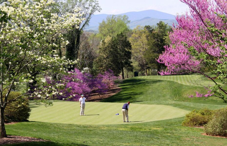 South/East at Farmington Country Club in Charlottesville, Virginia, USA