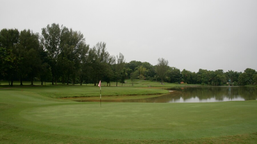 Bunga Raya course at Saujana Golf & C.C. - hole 16