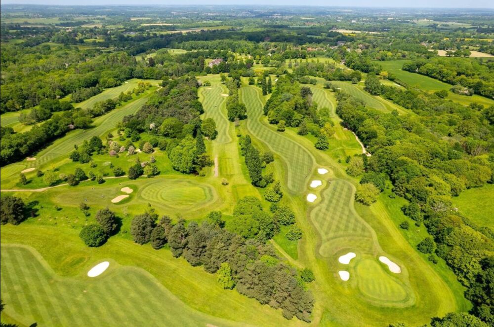 Brickendon Grange GC: Aerial